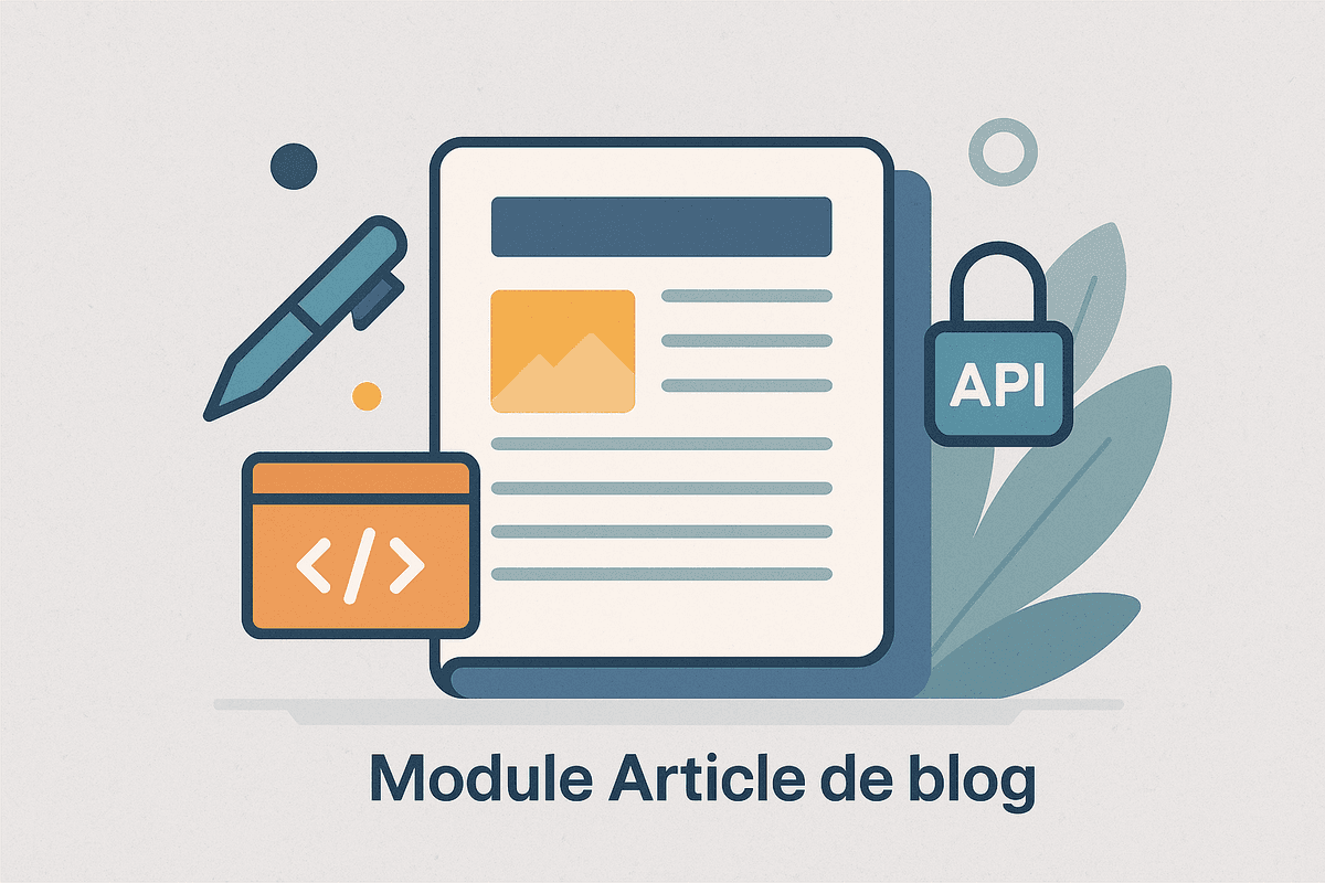 Module Article de blog