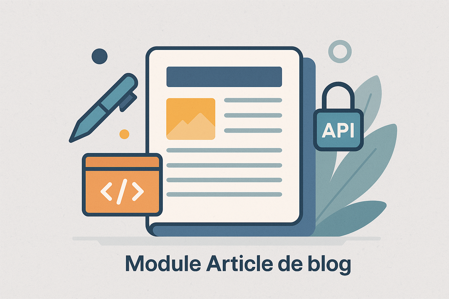 Module Article de blog
